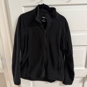 Duluth Trading Co Black Fleece-Like Jacket